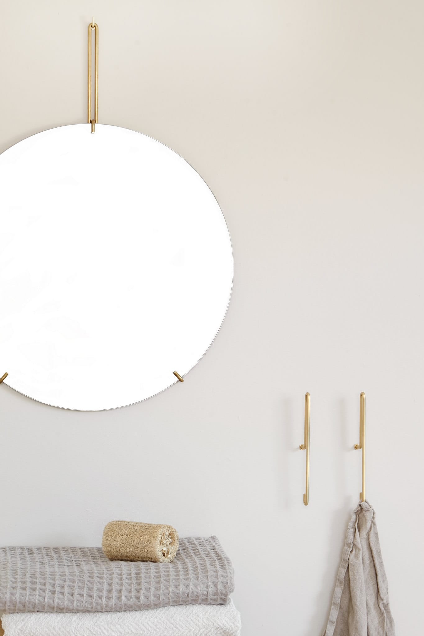 Wall Hook Large | Knage i Guld L 20 cm Moebe MB-WHMGL FINICC