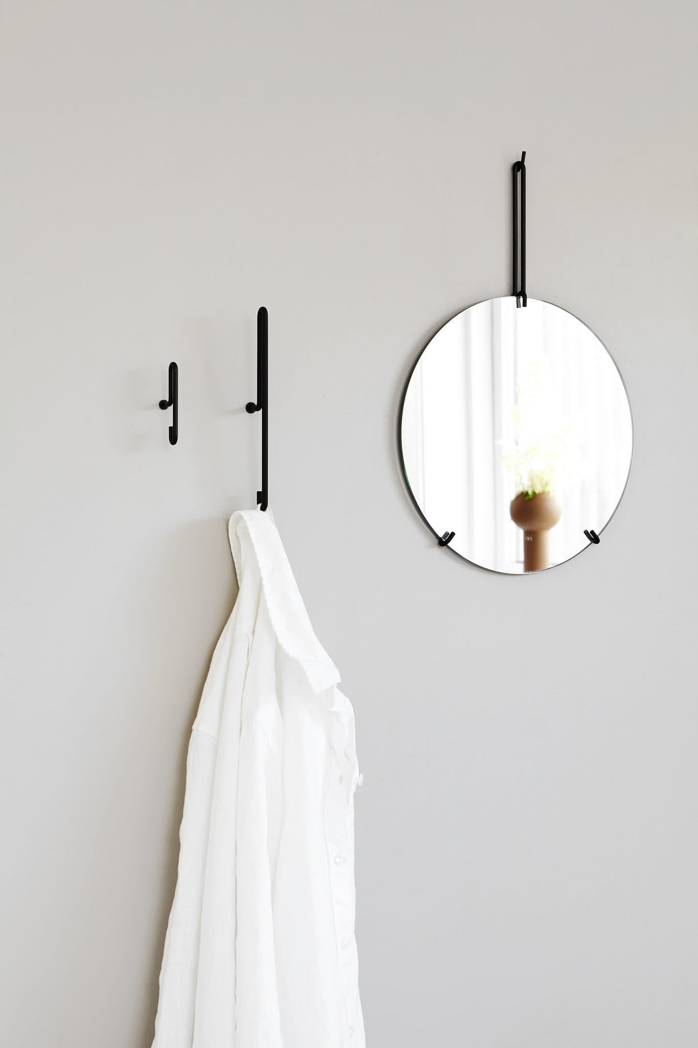 Wall Hook Large | Knage i Sort L 20 cm Moebe MB-WHBLL FINICC