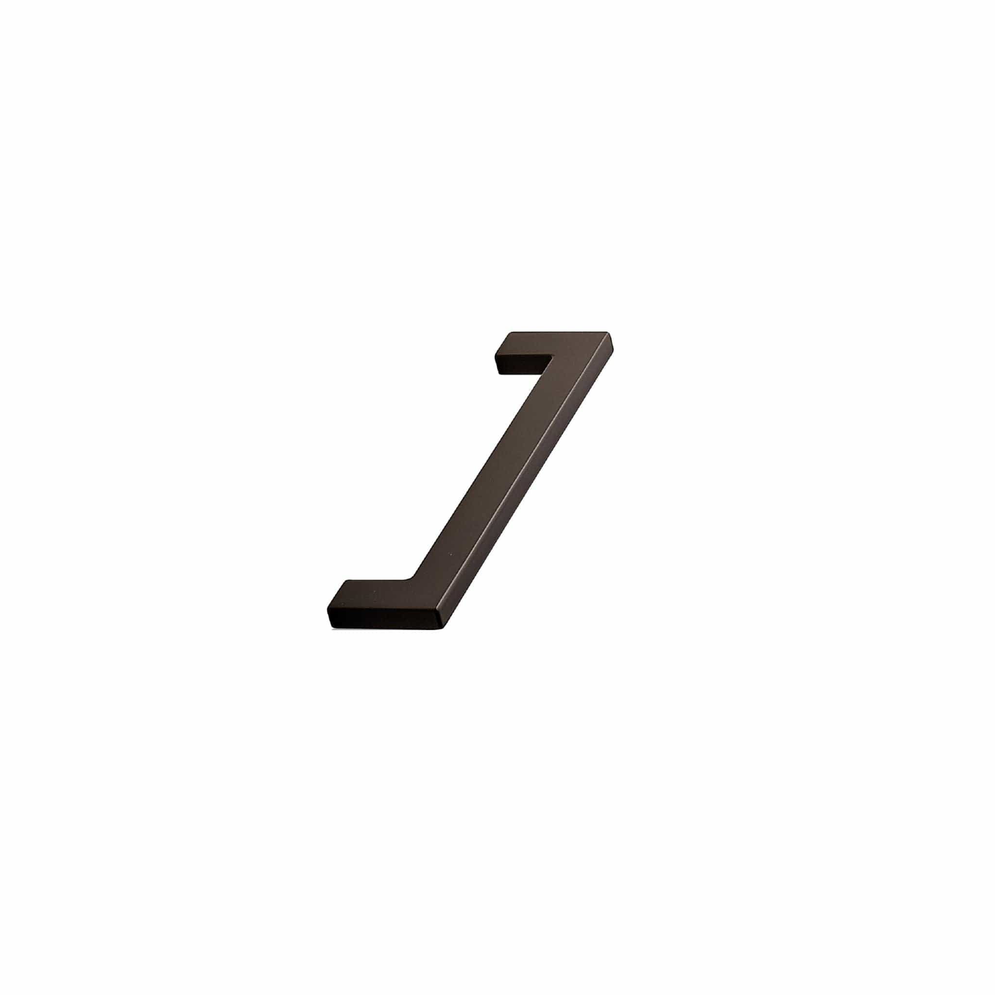 Flat | Greb i Sortbrun L 142 mm (C/C: 128 mm) Furnipart FP-512860128-95 FINICC