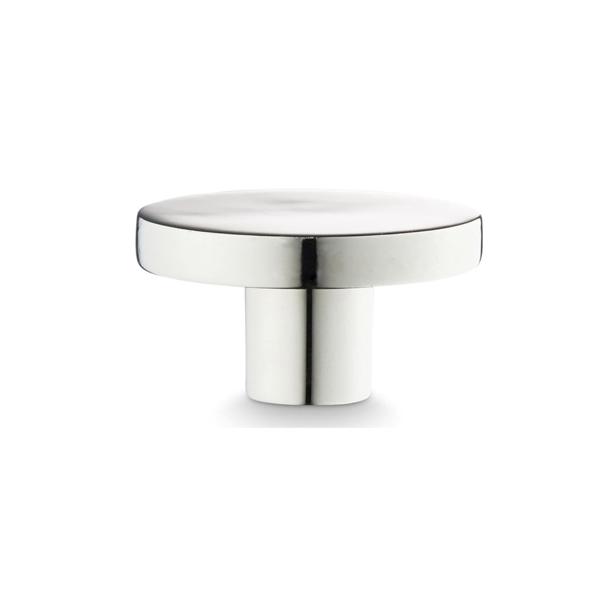 Flat | Knop/Knage i Blank Krom Ø 40 mm x D 25 mm H. Skjalm P. HSP-58KNOPB02 FINICC
