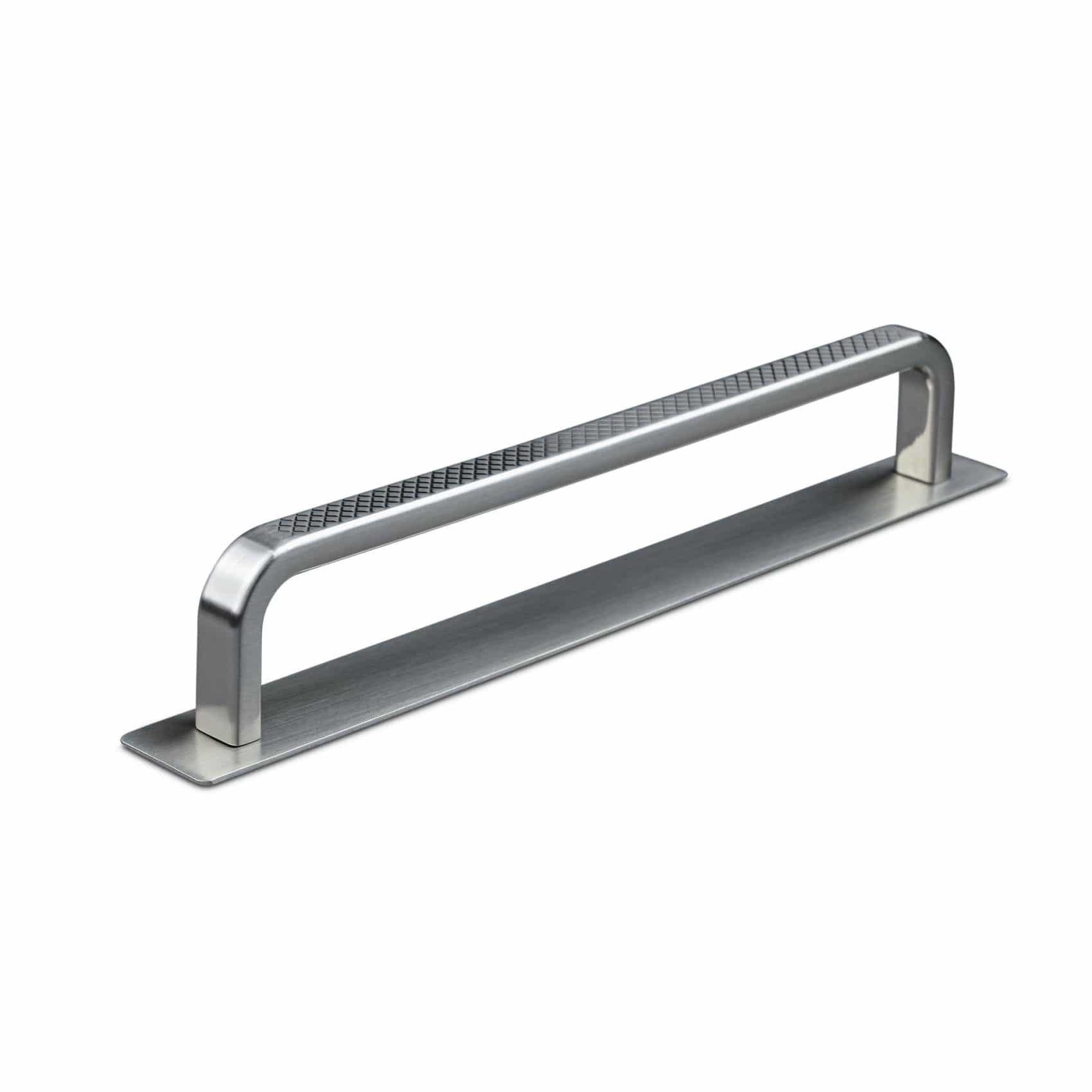 Gardone Cross | Greb i Rustfrit Stål Finish med bagplade L 166 mm (C/C 160 mm) Theofils TF-10200317-BP FINICC