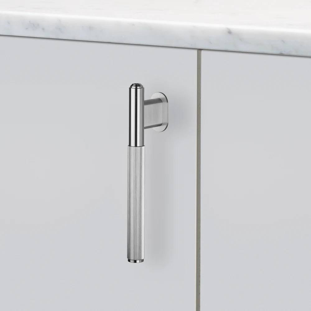 Linear L-Bar | Greb/Knop i Rustfrit Stål L 125 mm x D 34 mm Buster + Punch BP-GLB-07325 FINICC