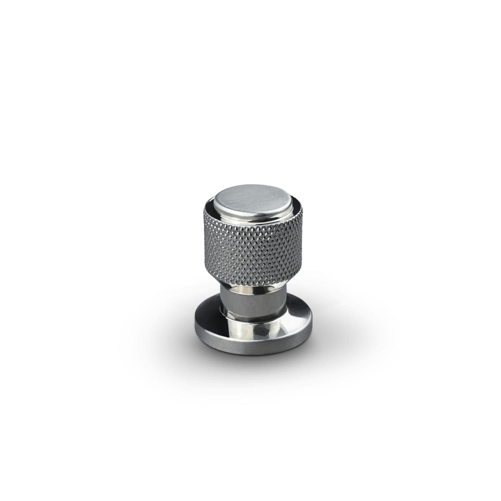 Lonato Cross | Knop i Rustfrit Stål Finish Ø 20 mm x D 30 mm Theofils TF-10200261 FINICC