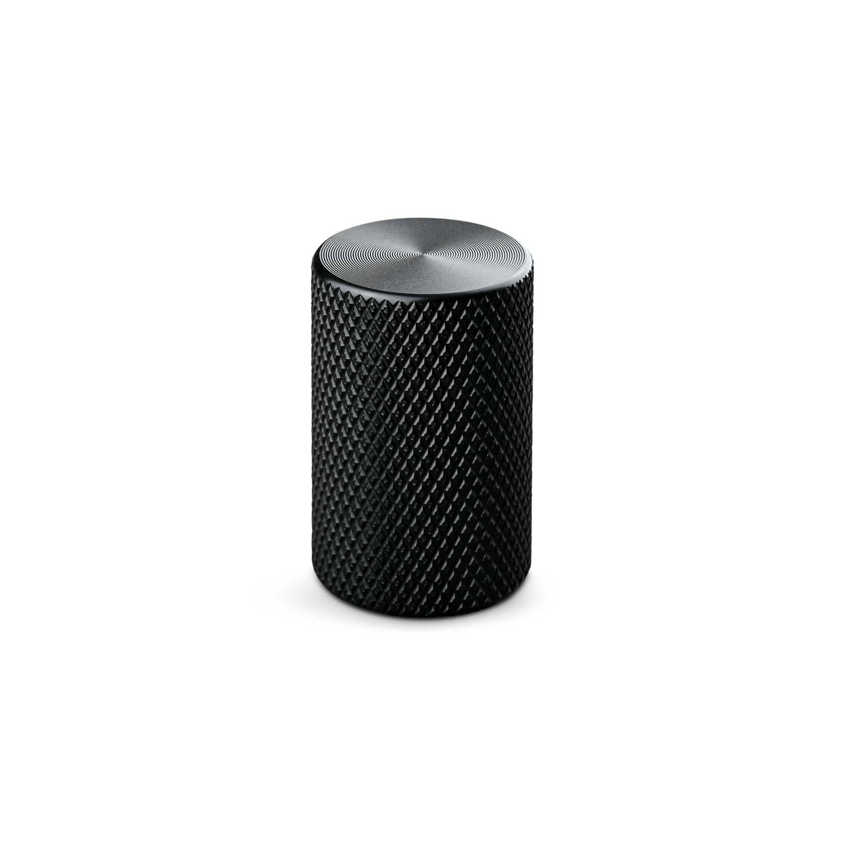 Rimini 18 | Knop i Mat Sort Ø 18 mm x D 28 mm Theofils TF-309604 FINICC