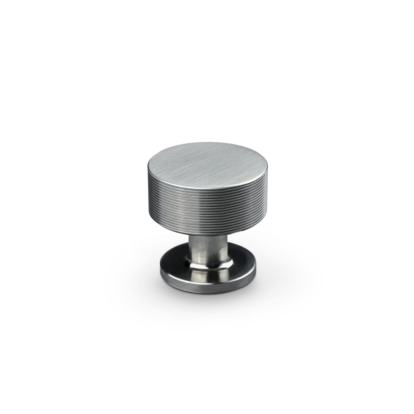 Sassari Stripe | Knop i Rustfrit Stål Finish Ø 30 mm x D 30 mm Theofils TF-10200232 FINICC