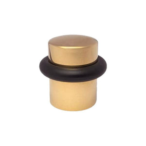 1307 | Dørstopper i Blank Messing uden Lak / Sort