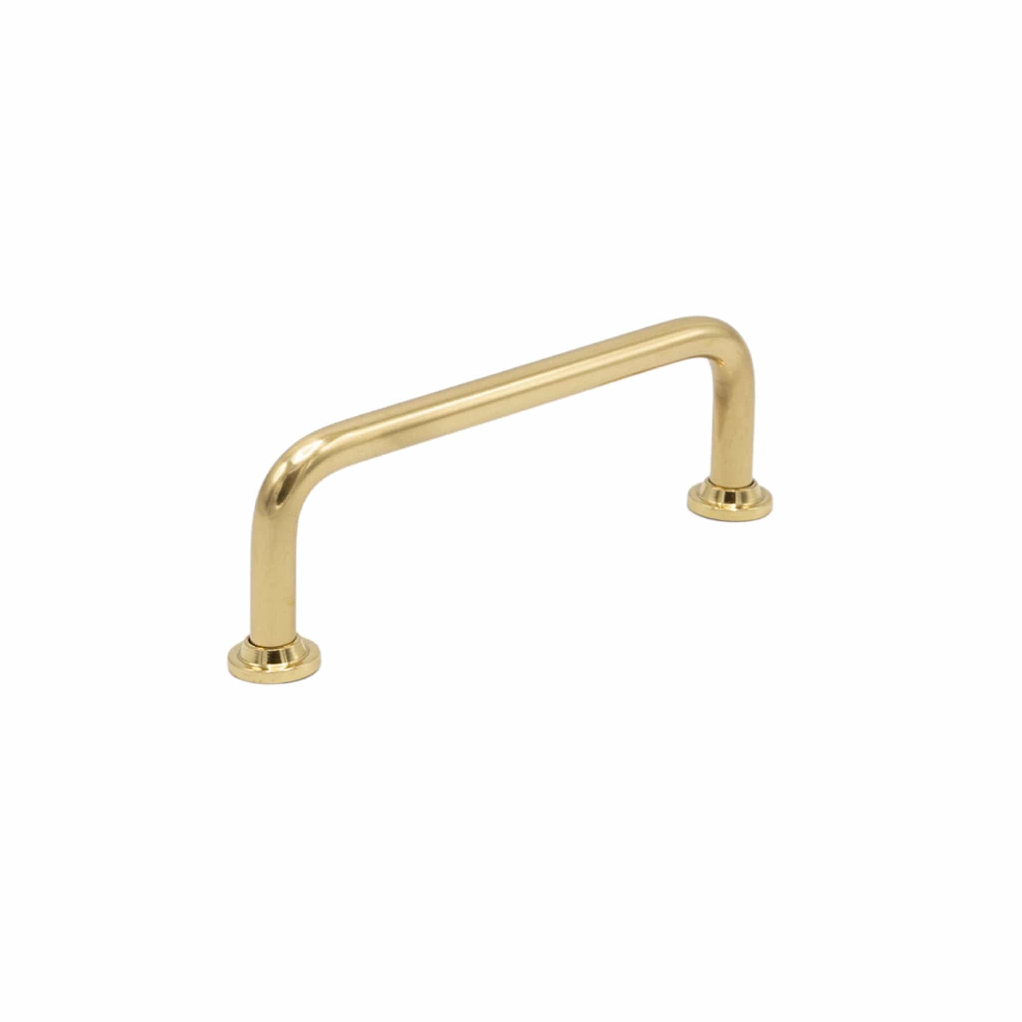 1353 | Greb i Blank Messing med Lak - 2025 model L 110 mm (C/C 96 mm) Beslag Design BD-330096-11 FINICC