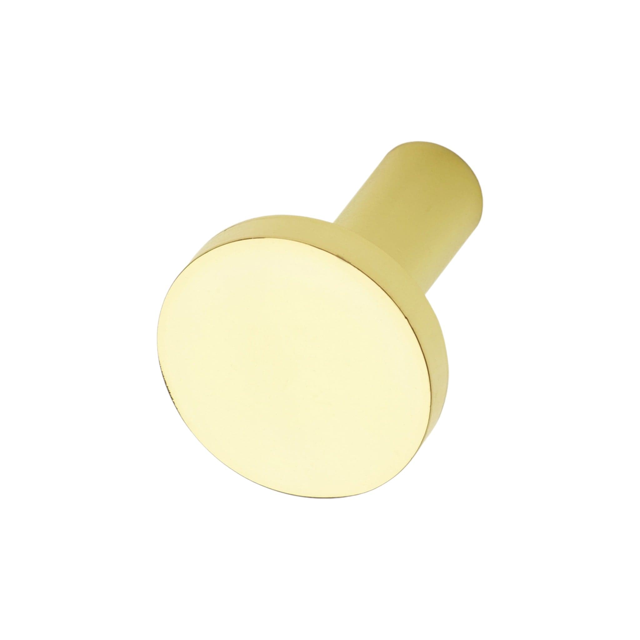 1368 | Knage i Blank Messing Med lak Ø 30 mm x D 40 mm Habo HB-17859 FINICC
