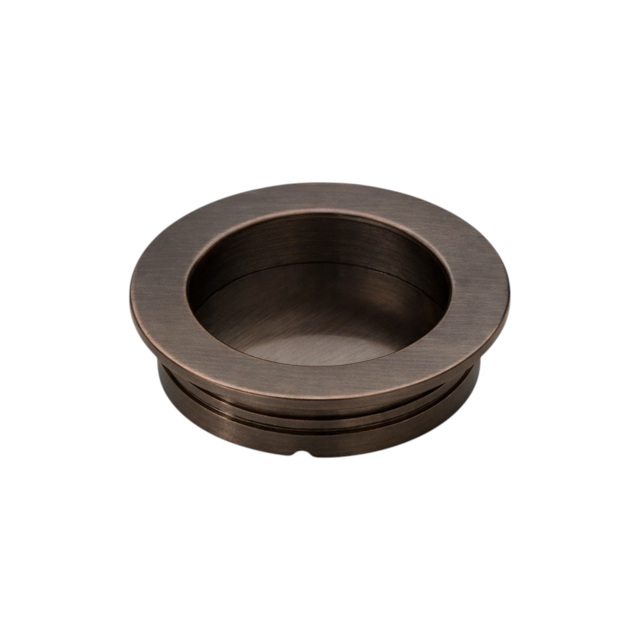 595 | Skydedørsskål i Bruneret Messing - ny model Ø 40 mm Et Al KC-261015 FINICC