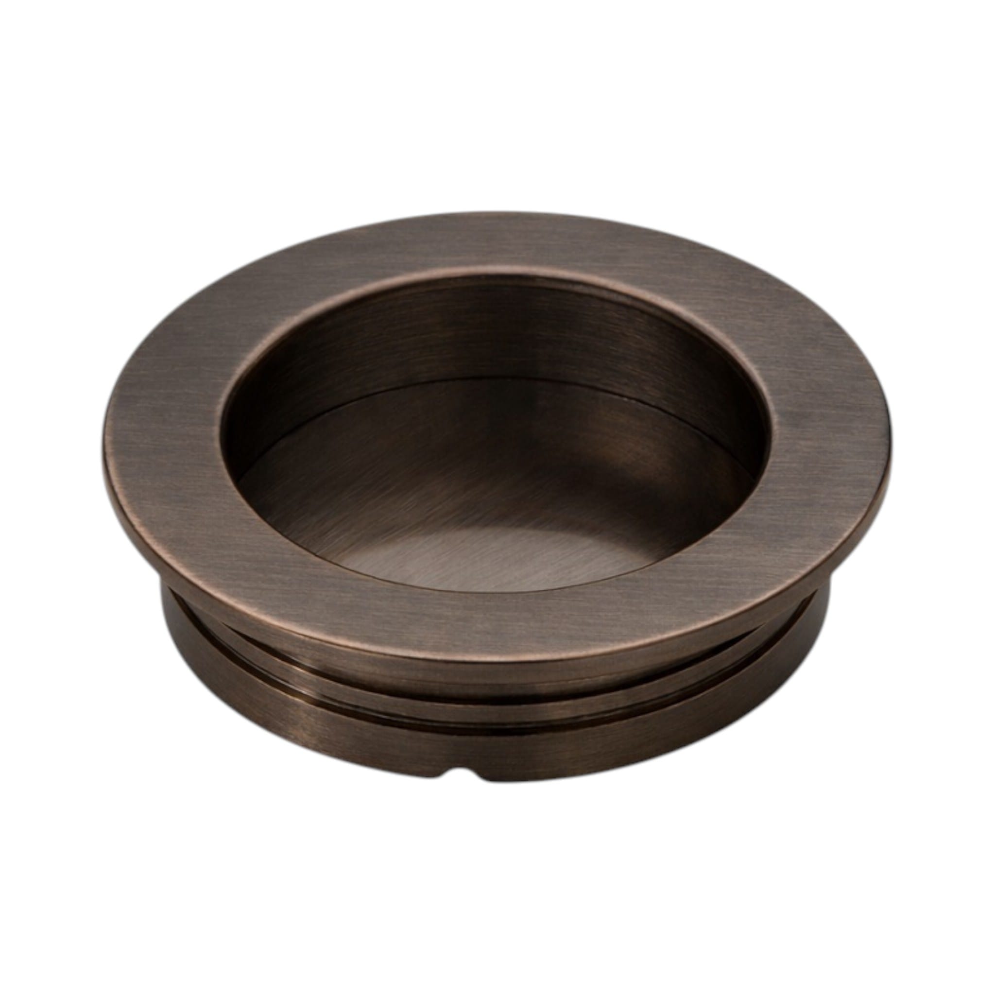 595 | Skydedørsskål i Bruneret Messing - ny model Ø 59 mm Et Al KC-261716 FINICC