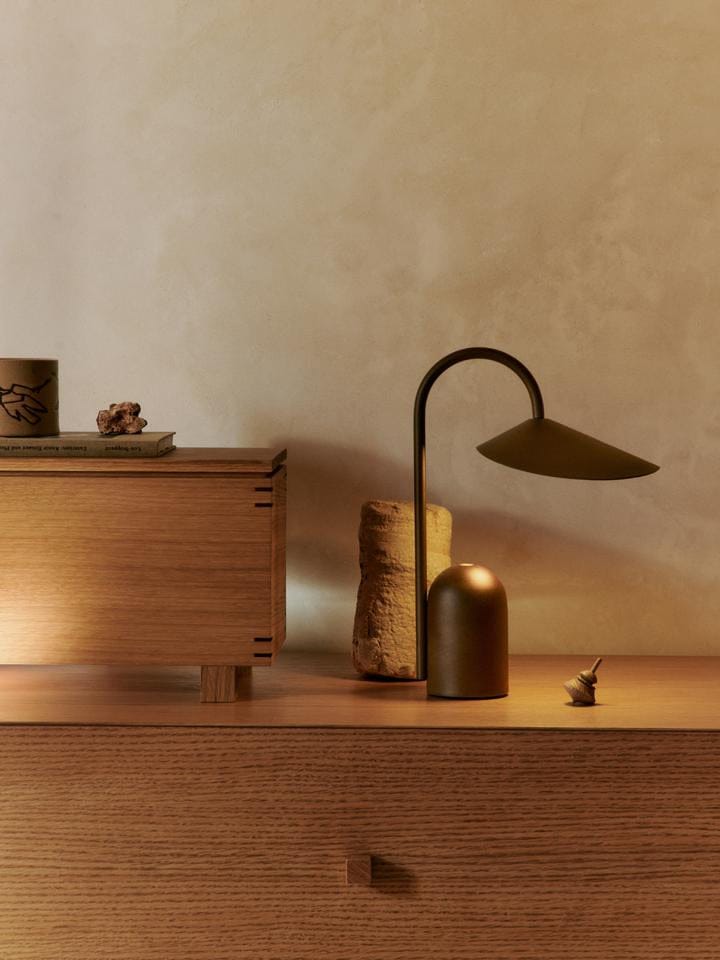 Arum | Bordlampe i Dark Chocolate Ferm Living FL-1104270856 FINICC