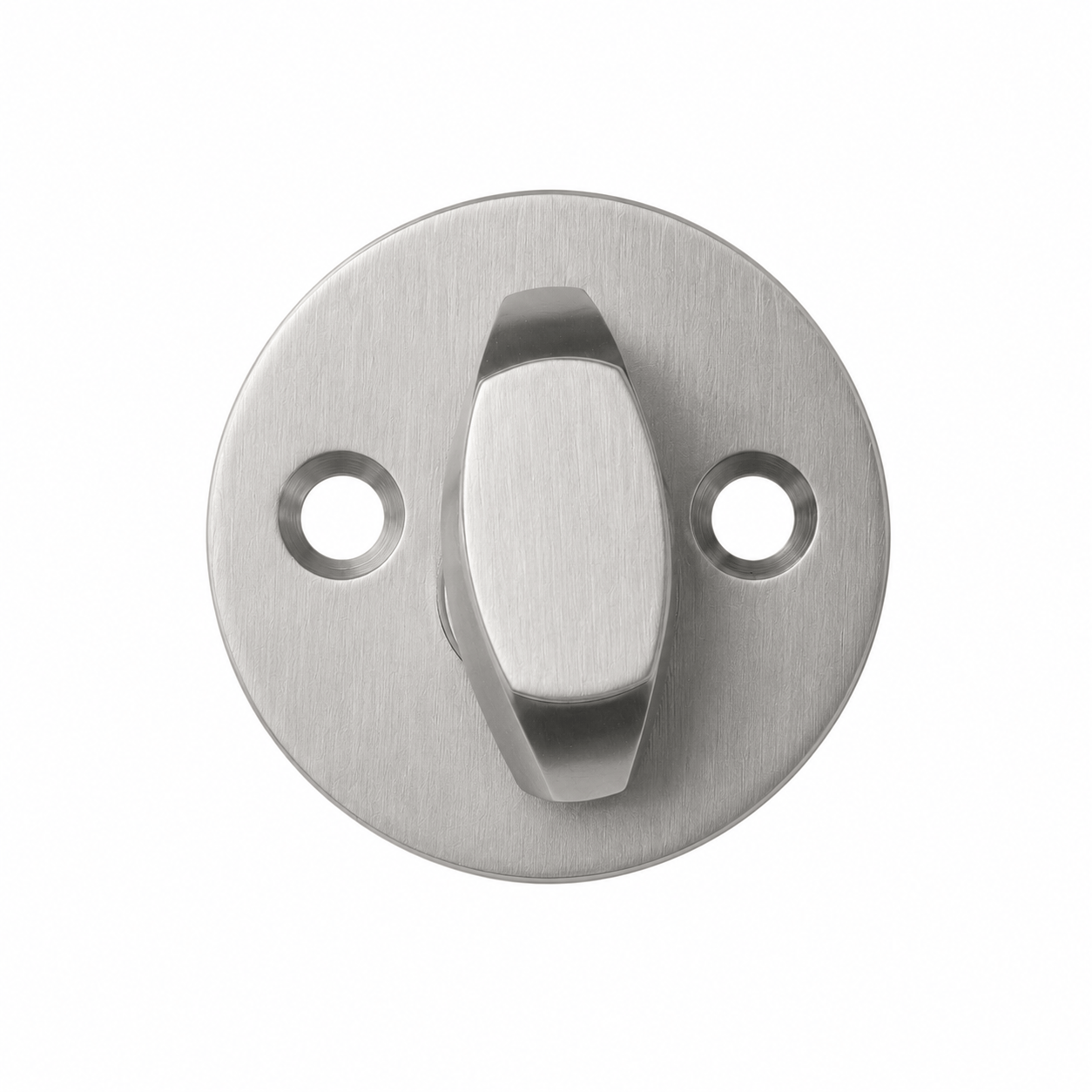AW Design | Vriderlås til hoveddør i Børstet Rustfrit Stål Finish Ø 50 mm (C/C 30 mm) Et Al KC-231517 FINICC