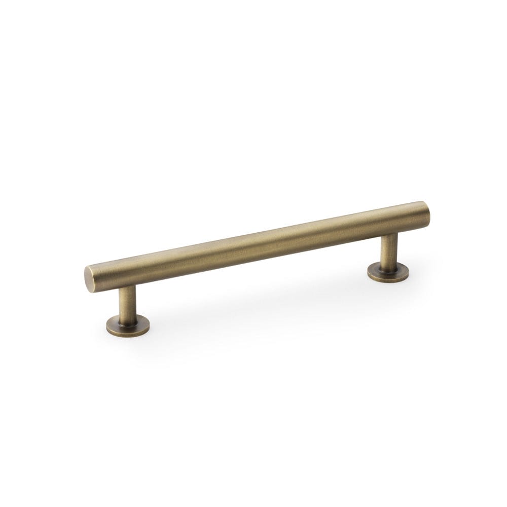 Bar Round | Greb i Antik Messing L 164 mm (C/C 128 mm) Alexander & Wilks AW814-128-AB FINICC