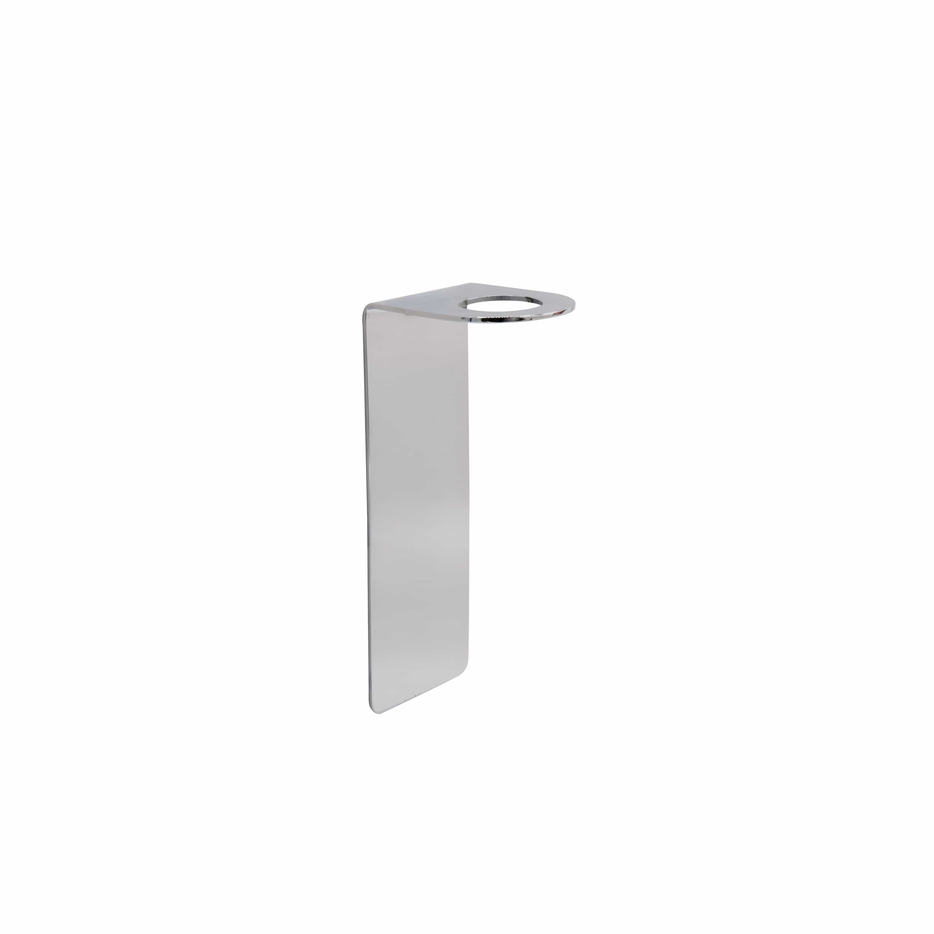 Base 1 | Sæbeholder i Blank Krom - Selvklæbende montering Beslag Design BD-606082-41 FINICC