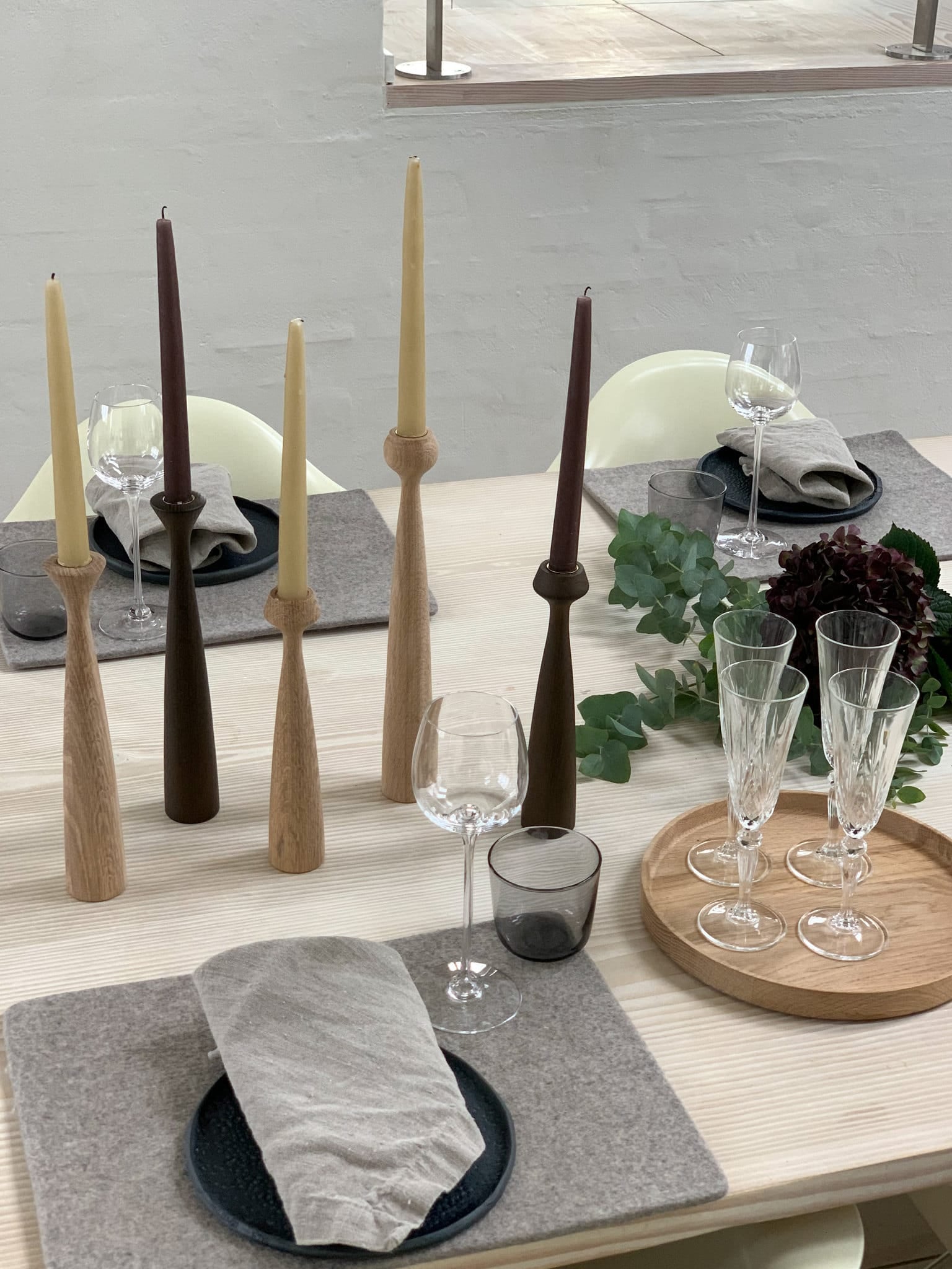 Blossom | Stearinlys i Black - Selvslukkende Applicata APP-BC13 FINICC