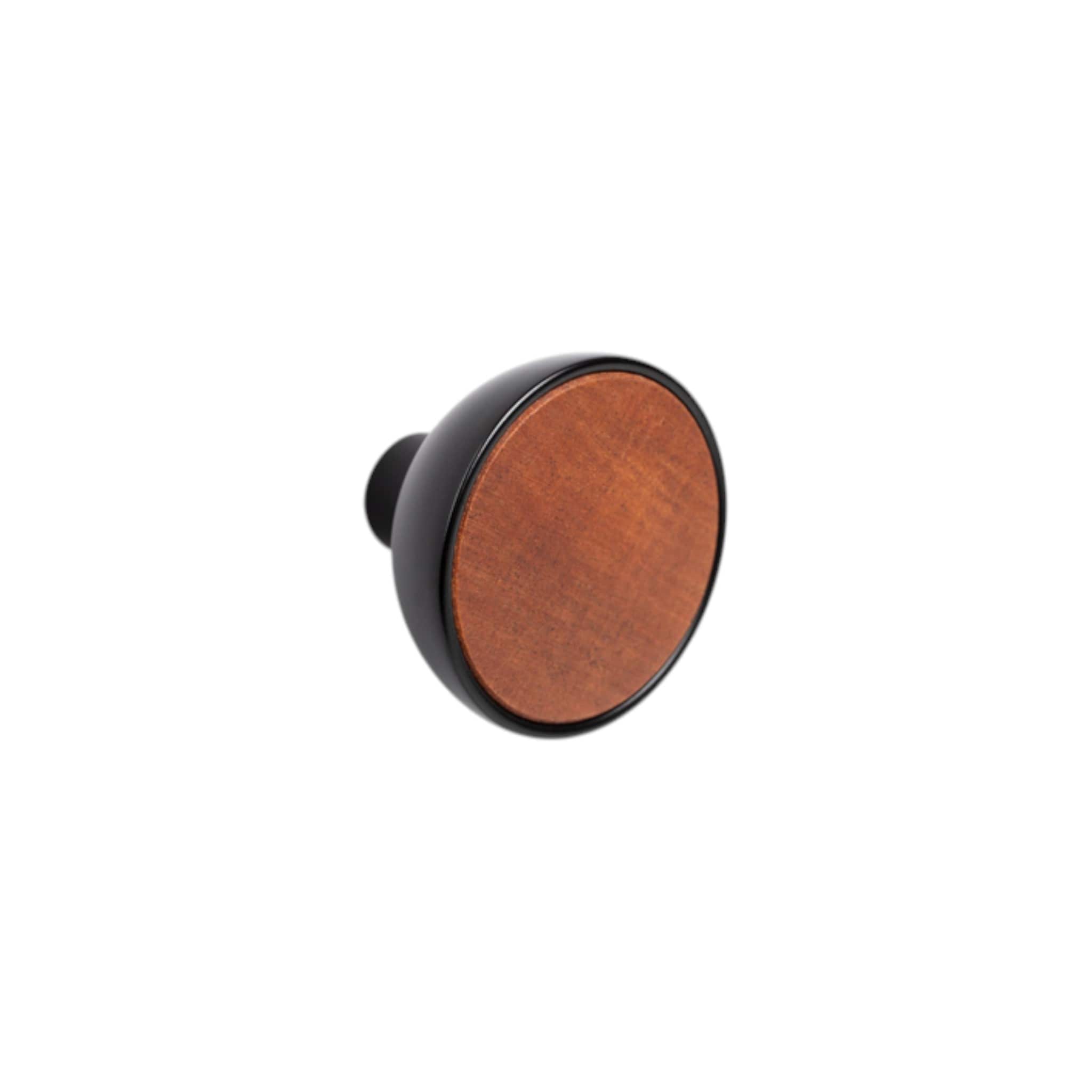 Bol | Knop i Mahogni / Sort Ø 45 mm Viefe VF-0489045NM222 FINICC