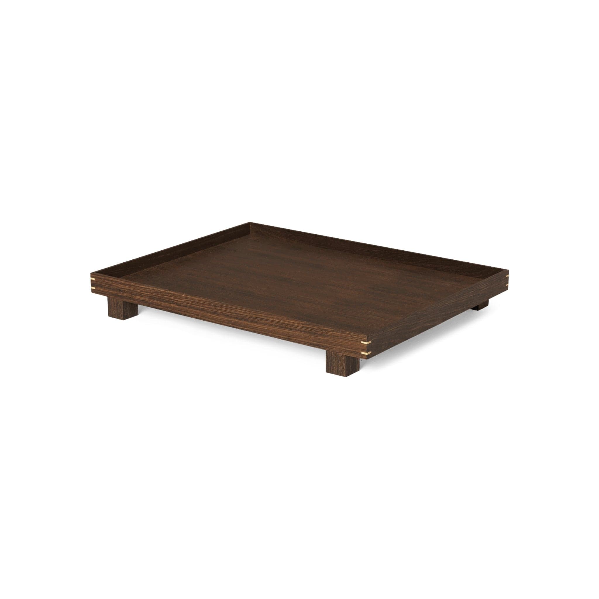 Bon Wooden - Small | Bakke i Røget Eg L 28 cm x B 36 cm Ferm Living FL-1104270017 FINICC