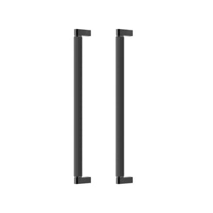 Brooklyn Big | Pull Bar i Børstet Titanium - Dobbeltsidet montering