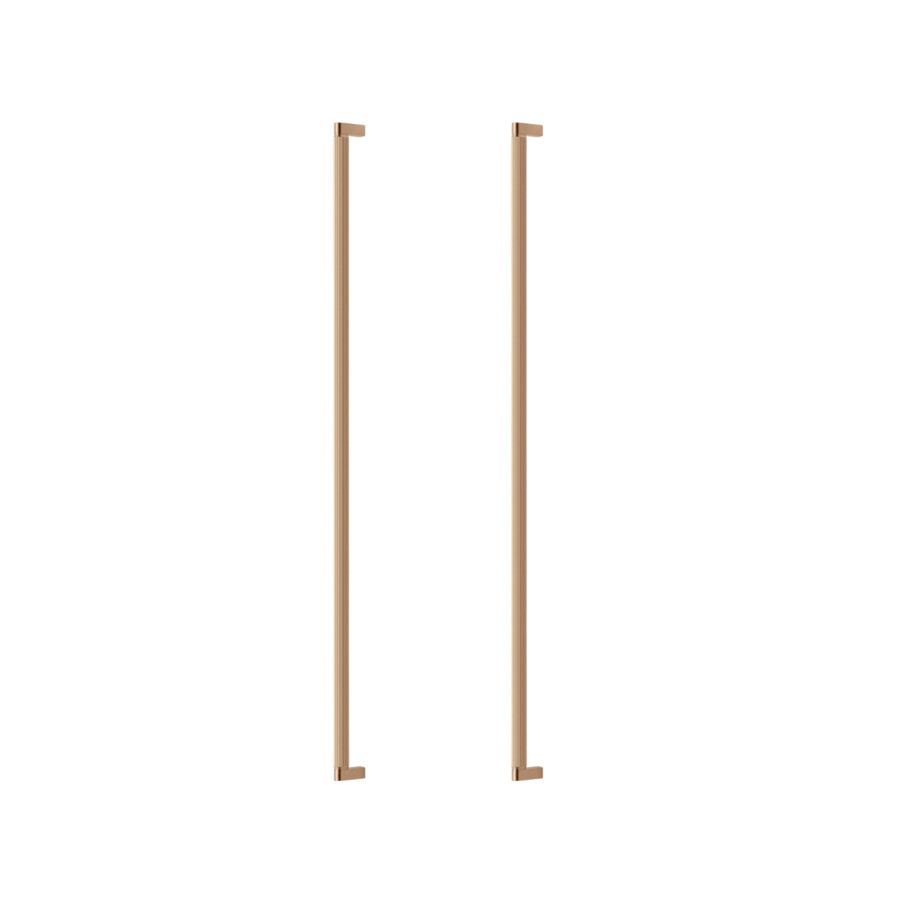 Brooklyn Big | Pull Bar i Cava Messing - Dobbeltsidet montering L 1074 mm (C/C 1056 mm) Viefe VF-06791056L618 FINICC