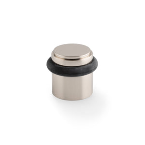 Brunel Floor Plain | Dørstopper i Blank Nikkel
