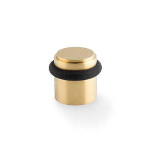 Brunel Floor Plain | Dørstopper i Børstet Messing