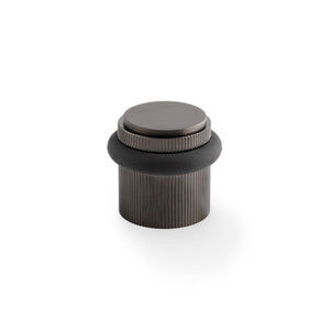 Brunel Floor Reeded | Dørstopper i Dark Bronze