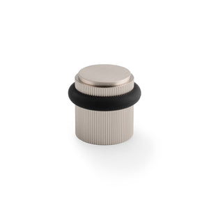 Brunel Floor Reeded | Dørstopper i Rustfrit Stål