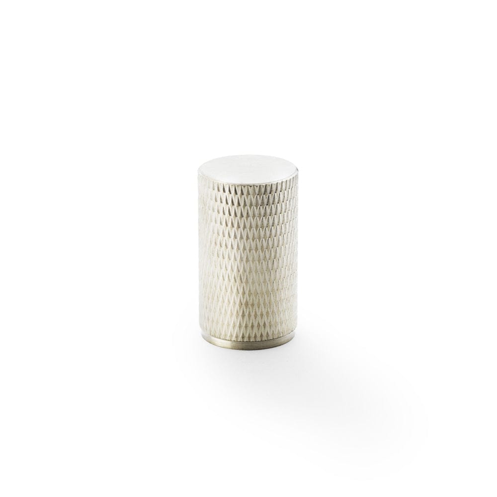 Brunel | Knop i Rustfrit Stål Finish Ø 20 mm x D 35 mm Alexander & Wilks AW800-35-SN FINICC