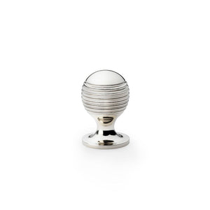 Caesar | Knop i Blank Nikkel