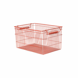Cala Stackable | Kurv i Poppy Red