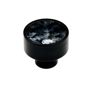 Cascade | Knop/Knage i Sort og Labradorite