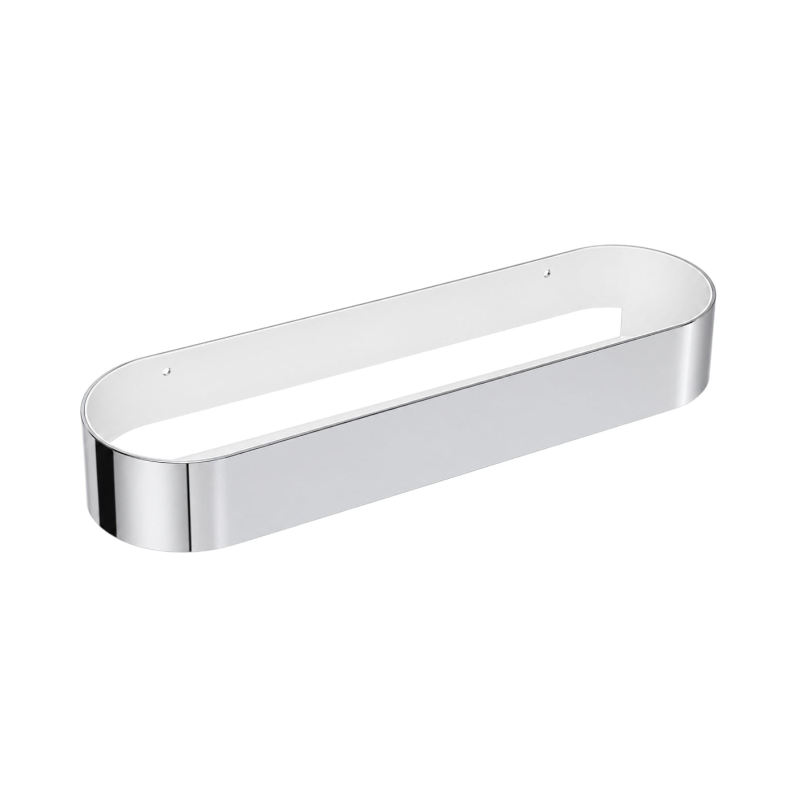 CB 100 | Hylde i Blank Krom / Mat Hvid Copenhagen Bath CB-40040111 FINICC