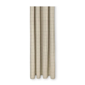 Chambray Shower Curtain  - Grid