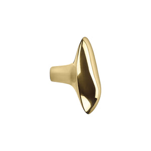 Chanterelle | Knop/Knage i Blank Messing Uden lak