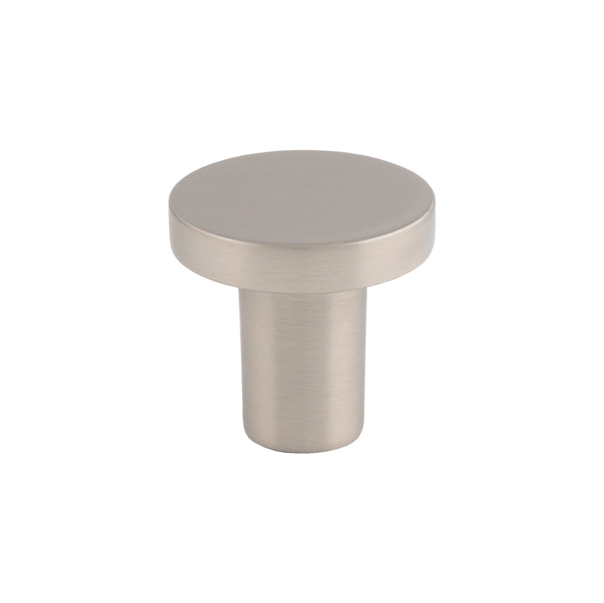 Circu | Knop i Rustfrit Stål finish Ø 26 mm x D 25 mm Carlisle Brass FTD348ASN FINICC