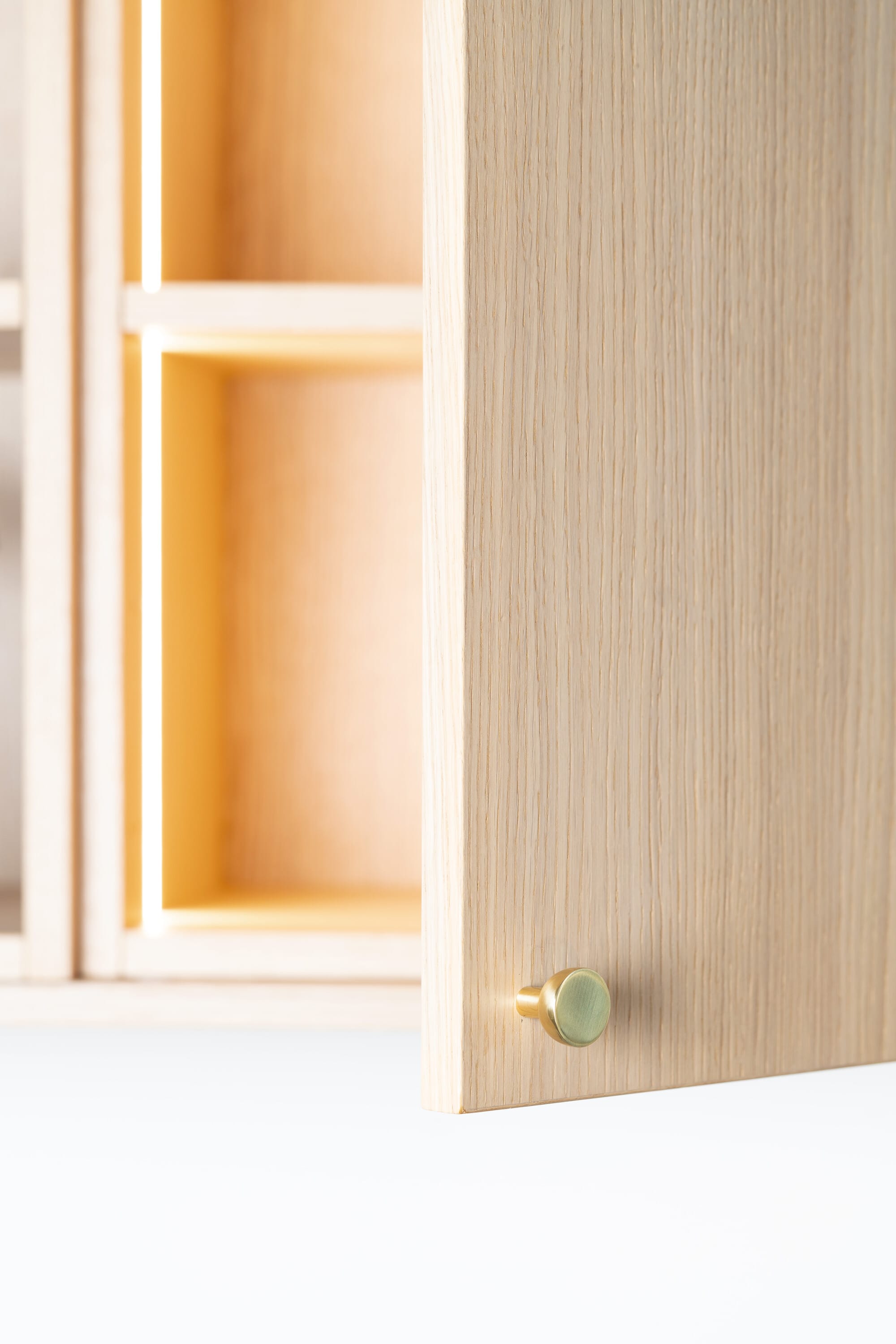 Copenhagen | Knop i Blank Messing med Lak Ø 25 mm x D 25 mm Beslag Design BD-304427-11 FINICC