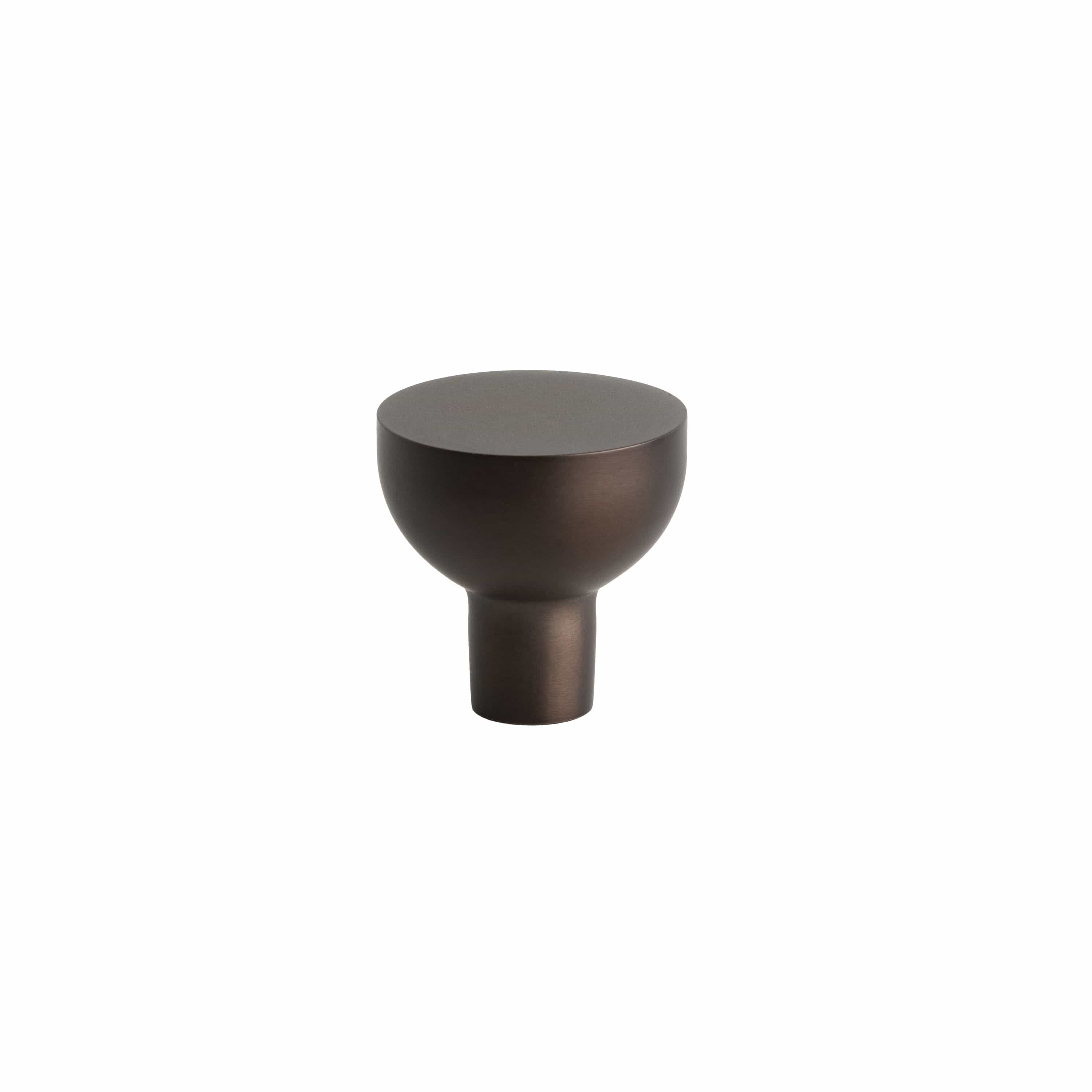 Copenhagen | Knop i Bruneret Messing med Lak Ø 25 mm x D 25 mm Beslag Design BD-304428-11 FINICC