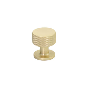 Crest | Knop i Børstet Messing Finish