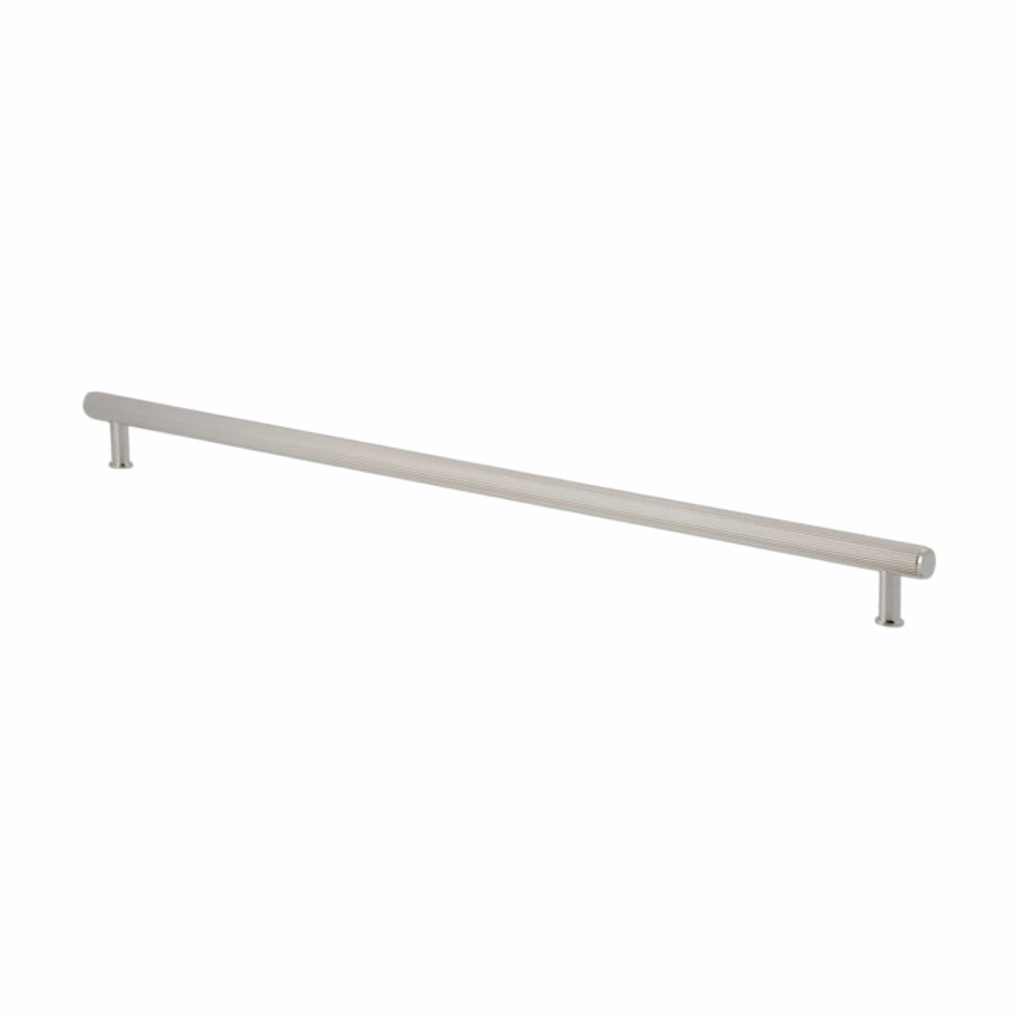 Crispin Reeded | Greb i Blank Nikkel L 485 mm (C/C 448 mm) Alexander & Wilks AW809R-448-PN FINICC