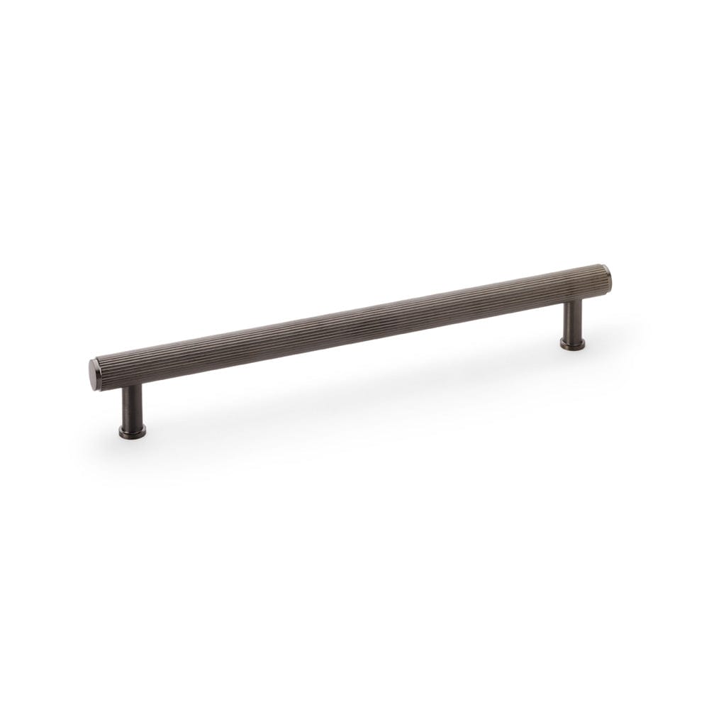 Crispin Reeded | Greb i Dark Bronze L 262 mm (C/C 224 mm) Alexander & Wilks AW809R-224-DBZPVD FINICC