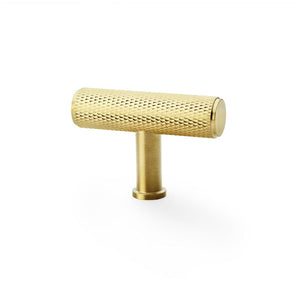 Crispin T-Bar Cross | Greb/Knop i Børstet Messing med Lak