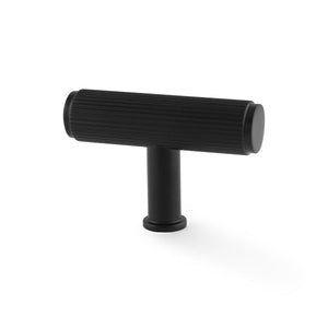 Crispin T-Bar Reeded | Greb/Knop i Sort