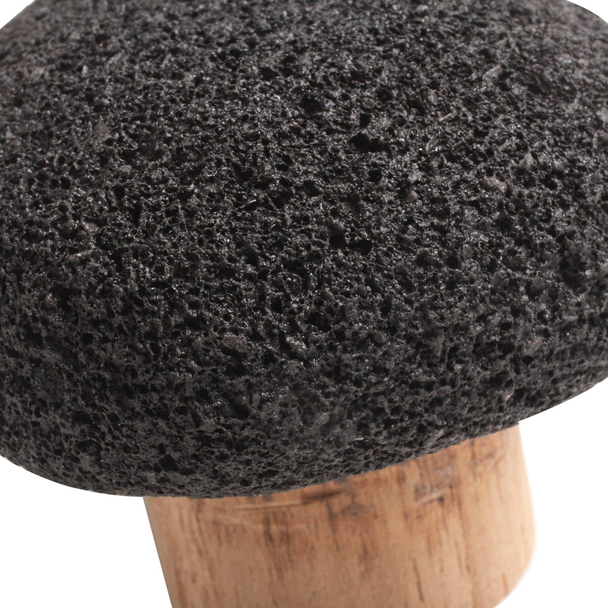 Crust | Knage i Sort Lava sten Muubs FINICC