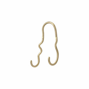 Curvature Double | Knage i Mat Messing Med lak