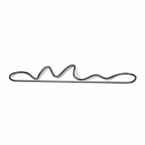 Curvature | Håndklædeholder i Sortoxideret Messing