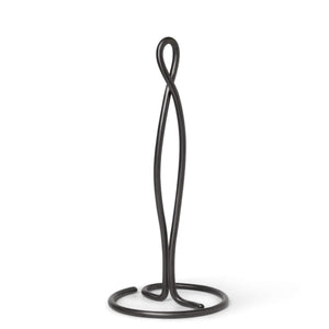 Curvature | Køkkenrulleholder i Sortoxideret Messing
