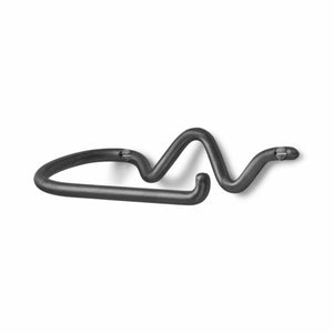 Curvature | Toiletrulleholder i Sortoxideret Messing