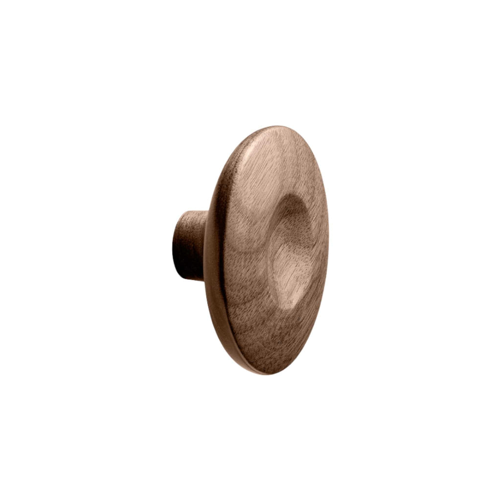 Dimple | Knop i Lakeret Valnød | FINICC