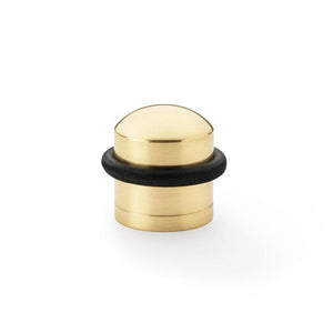 Dome | Dørstopper i Blank Messing med Lak