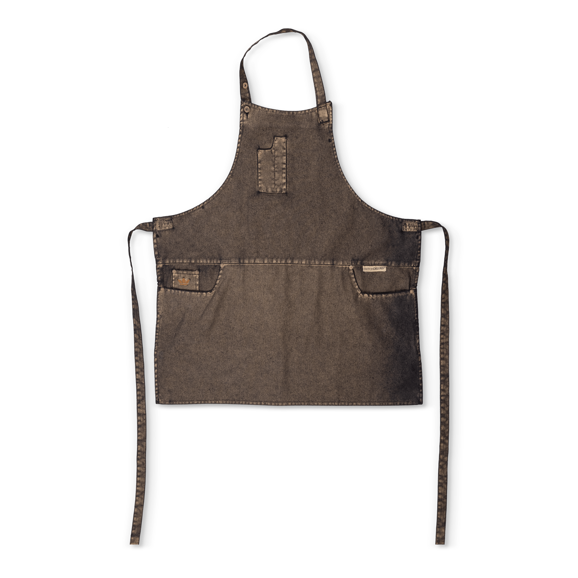 Five Pocket | Forklæde i Goldish Black Bomuld Dutchdeluxes DD-AA-FPC-SF-GB FINICC